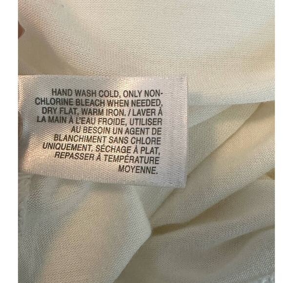 Old Navy white short ruffled sleeves top size XS - Picture 5 of 9